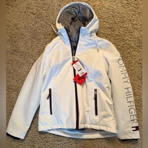Tommy Hilfiger White Puffer Jacket